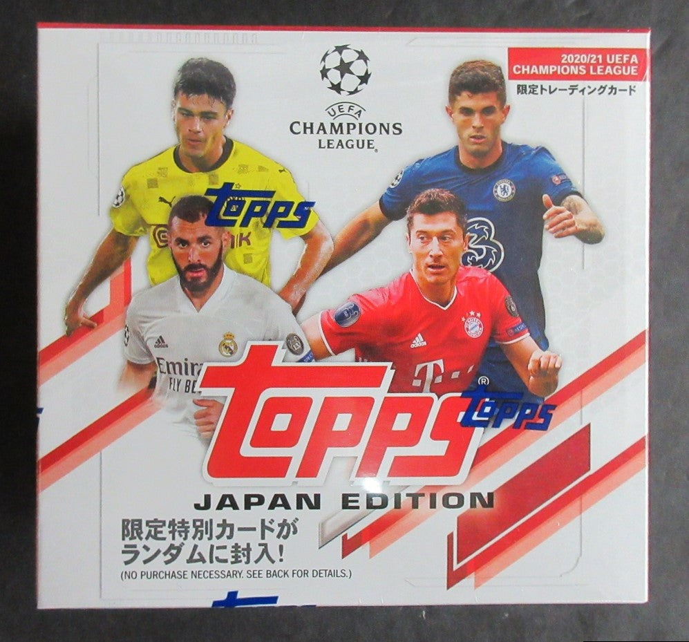 2020/21 Topps UEFA Champions League Soccer Box (Japan Edition) (Hobby) (7/10)