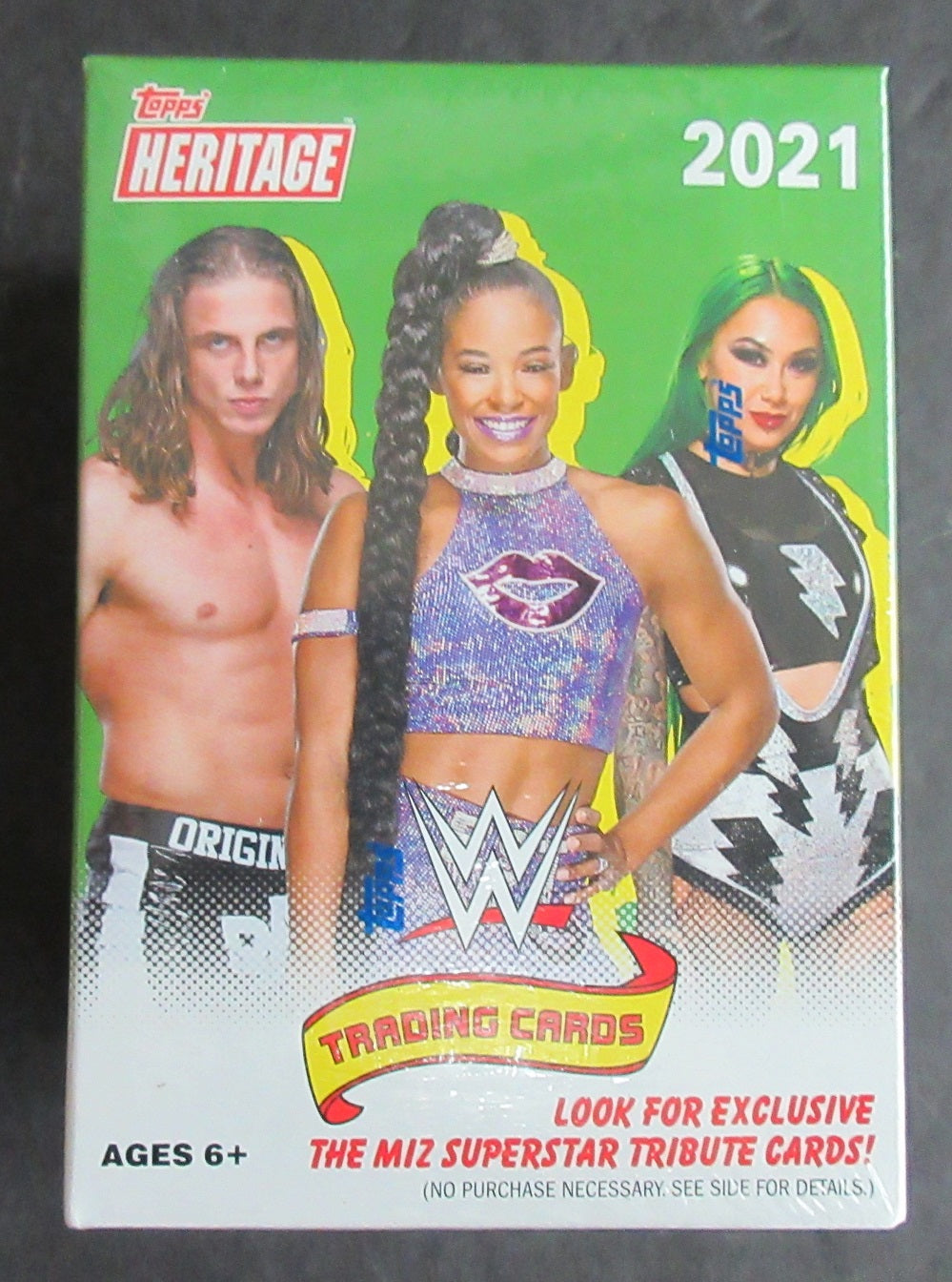 2021 Topps Heritage WWE Wrestling Blaster Box (11/7)