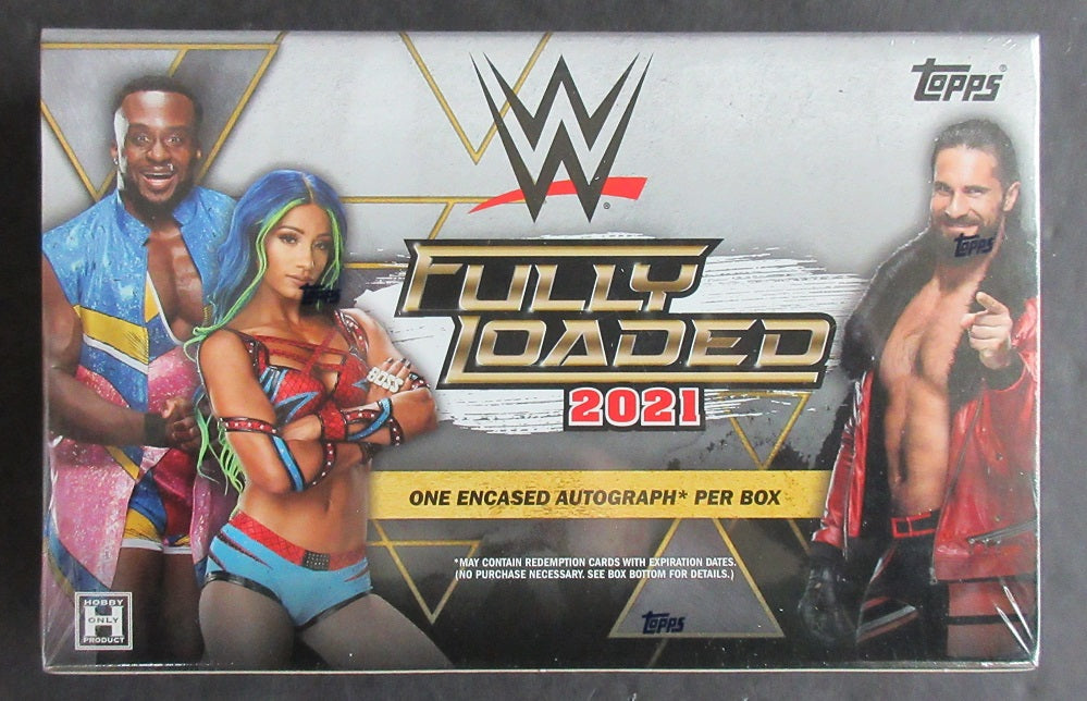 2021 Topps WWE Wrestling Fully Loaded Box (Hobby)