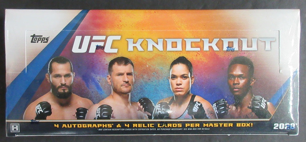 2020 Topps UFC Knockout Box (Hobby) (4/10)