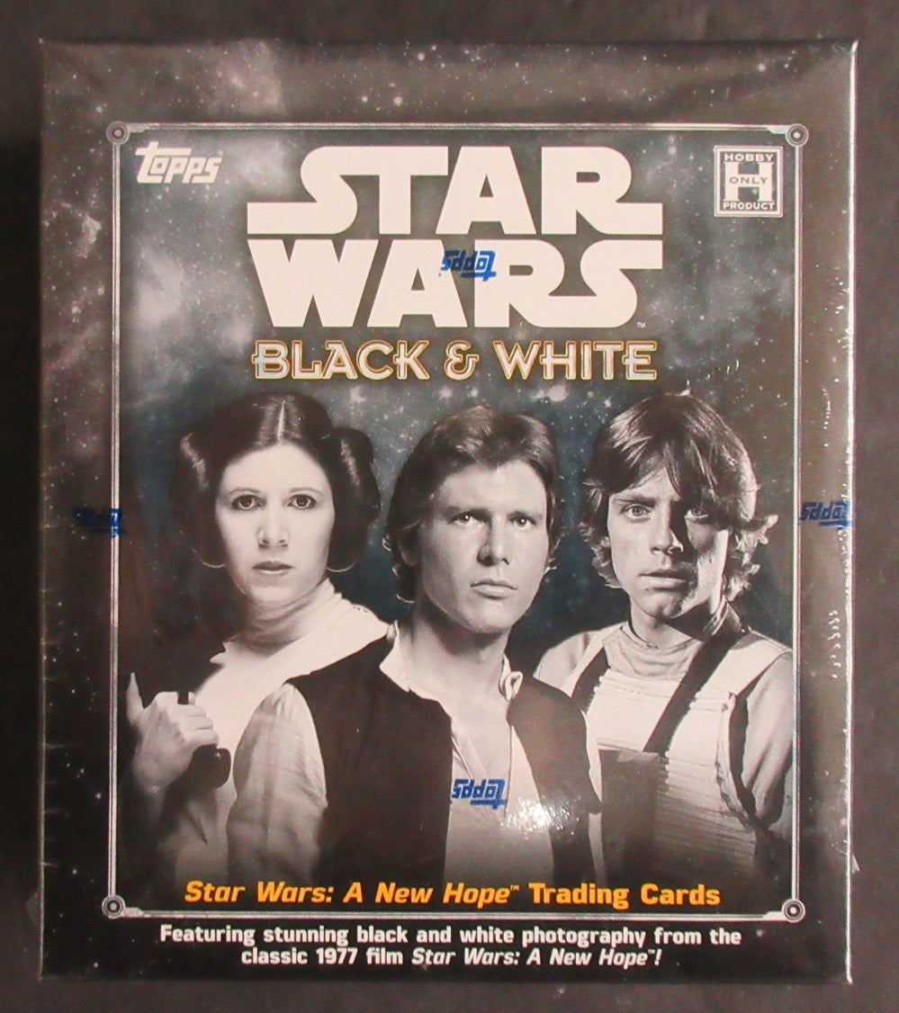 2018 Topps Black & White Star Wars: A New Hope Box (Hobby) (7/8)