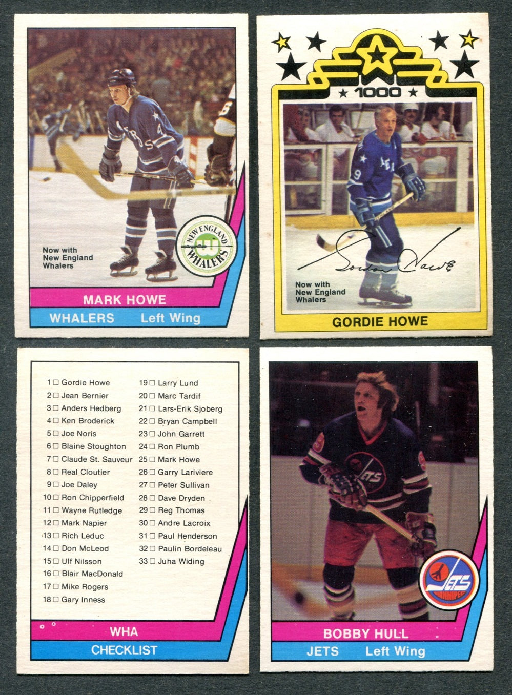 1977/78 OPC O-Pee-Chee Hockey WHA Complete Set EX/MT NM (66) (23-311)