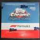 2021 Topps Chrome Formula 1 Racing Sapphire Edition (8/4)