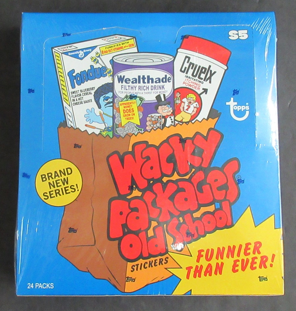 2014 Topps Wacky Packages Old School Series 5 Box (24/4)