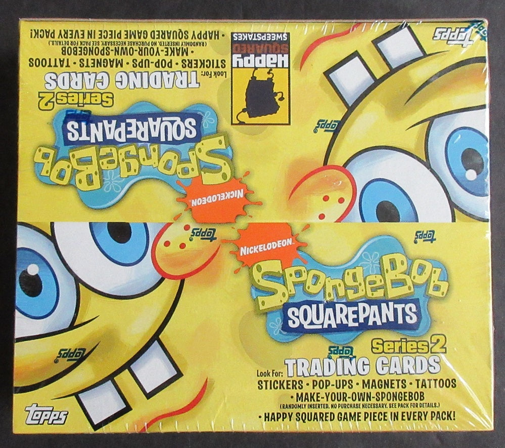 2009 Topps Spongebob Squarepants Series 2 Box (16/7)