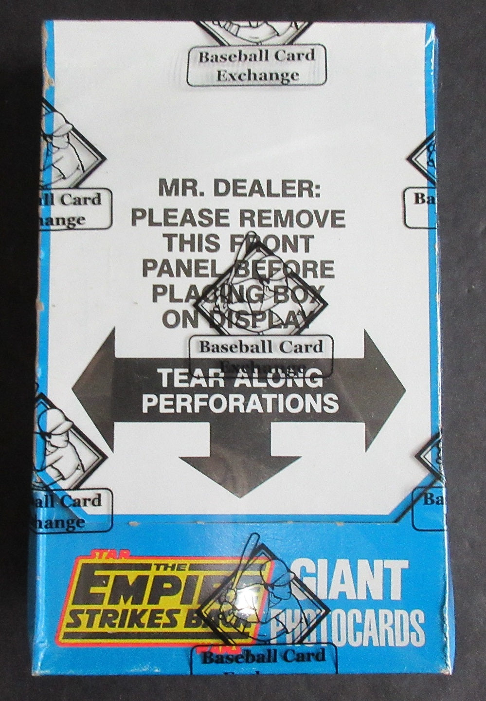 1980 Topps Empire Strikes Back Unopened Giant Photocards Box (BBCE)