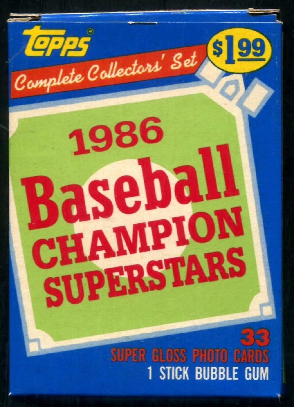 1986 Topps Baseball Champion Superstars Factory Set