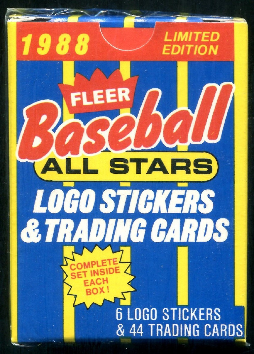 1988 Fleer Baseball All Stars Factory Set