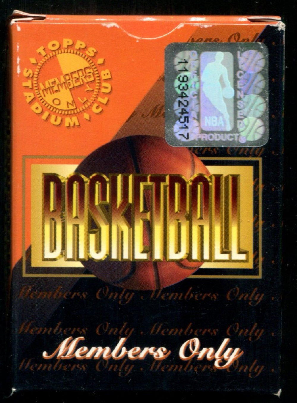 1996 Topps Stadium Club Basketball Members Only Factory Set (50)