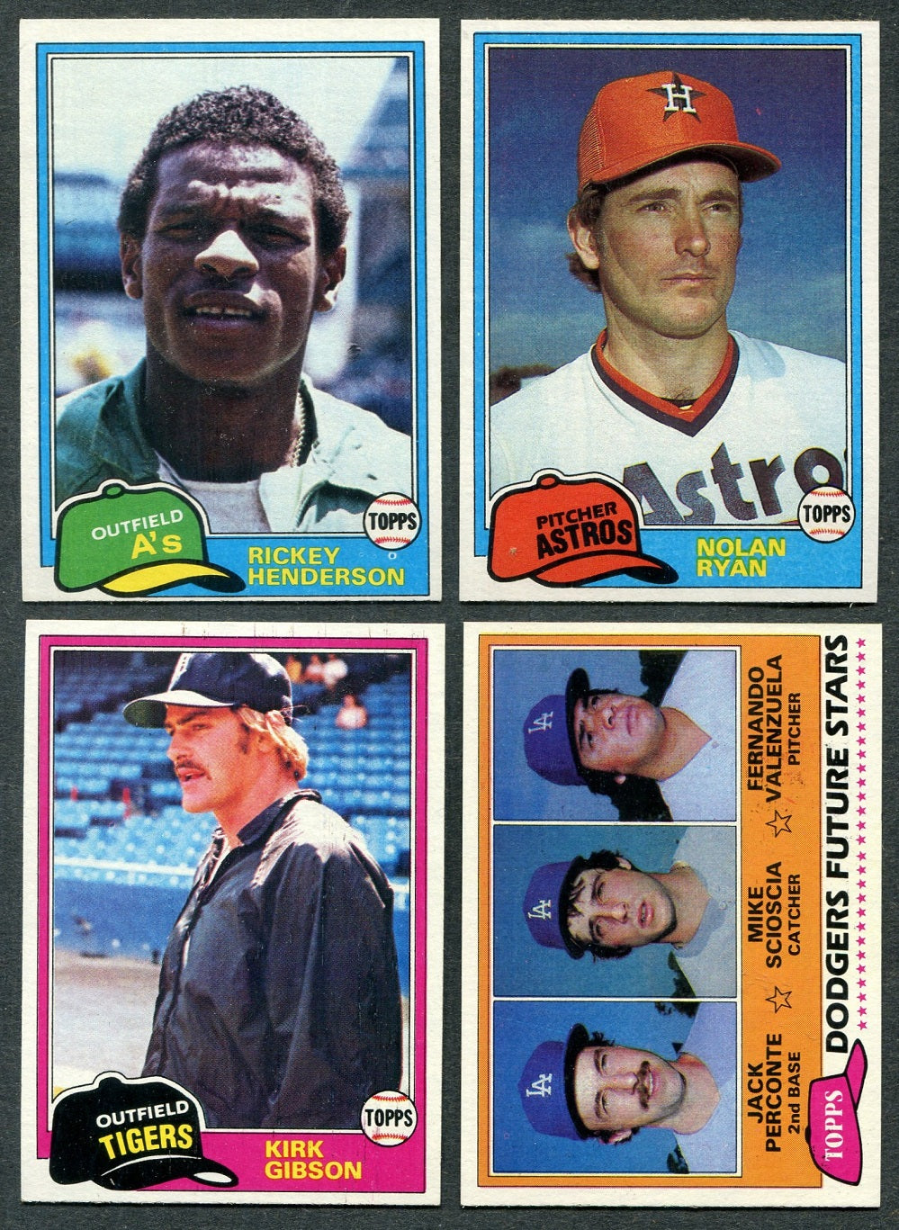 1981 Topps Baseball Complete Set NM NM/MT (726) (23-319)