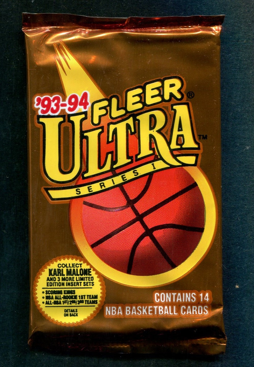 1993/94 Fleer Ultra Basketball Unopened Series 1 Pack (14)