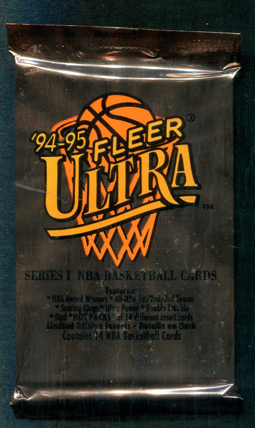 1994/95 Fleer Ultra Basketball Unopened Series 1 Pack (14)