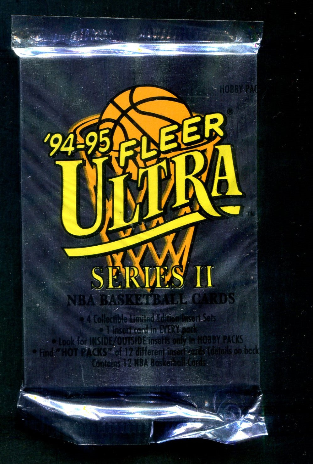 1994/95 Fleer Ultra Basketball Unopened Series 2 Pack (Hobby) (12)