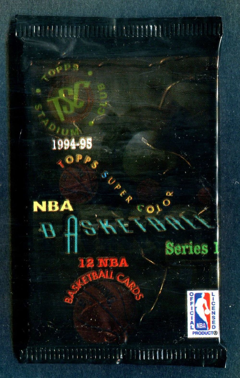 1994/95 Topps Stadium Club Basketball Unopened Series 1 Pack (12) (PS)