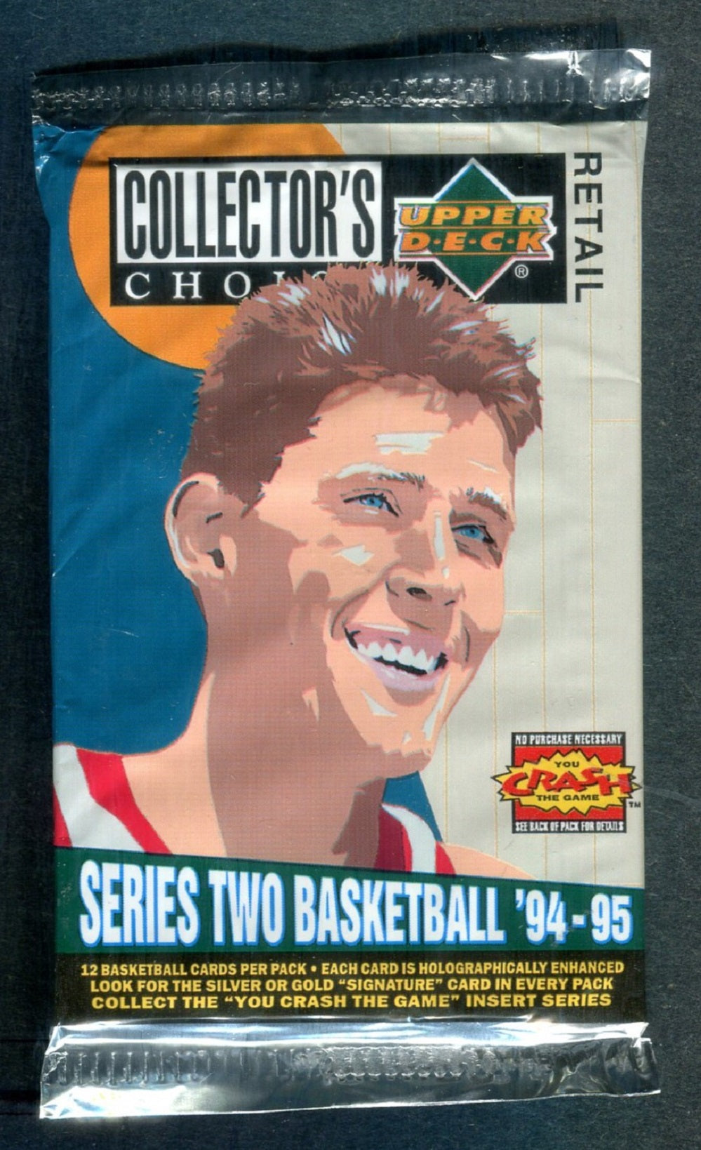 1994/95 Upper Deck Collector's Choice Basketball Unopened Series 2 Pack (Retail) (12)