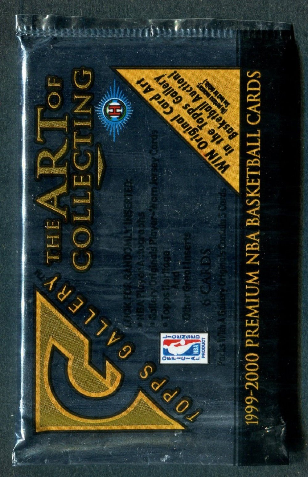 1999/00 Topps Gallery Basketball Unopened Pack (Hobby) (6)