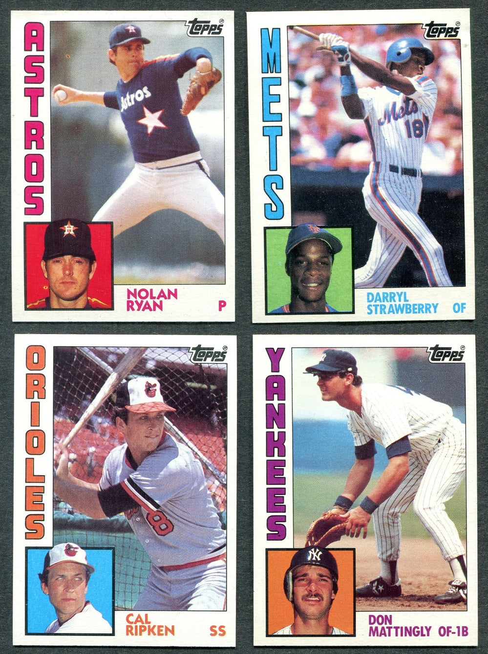 1984 Topps Baseball Complete Set NM NM/MT (792) (23-330)