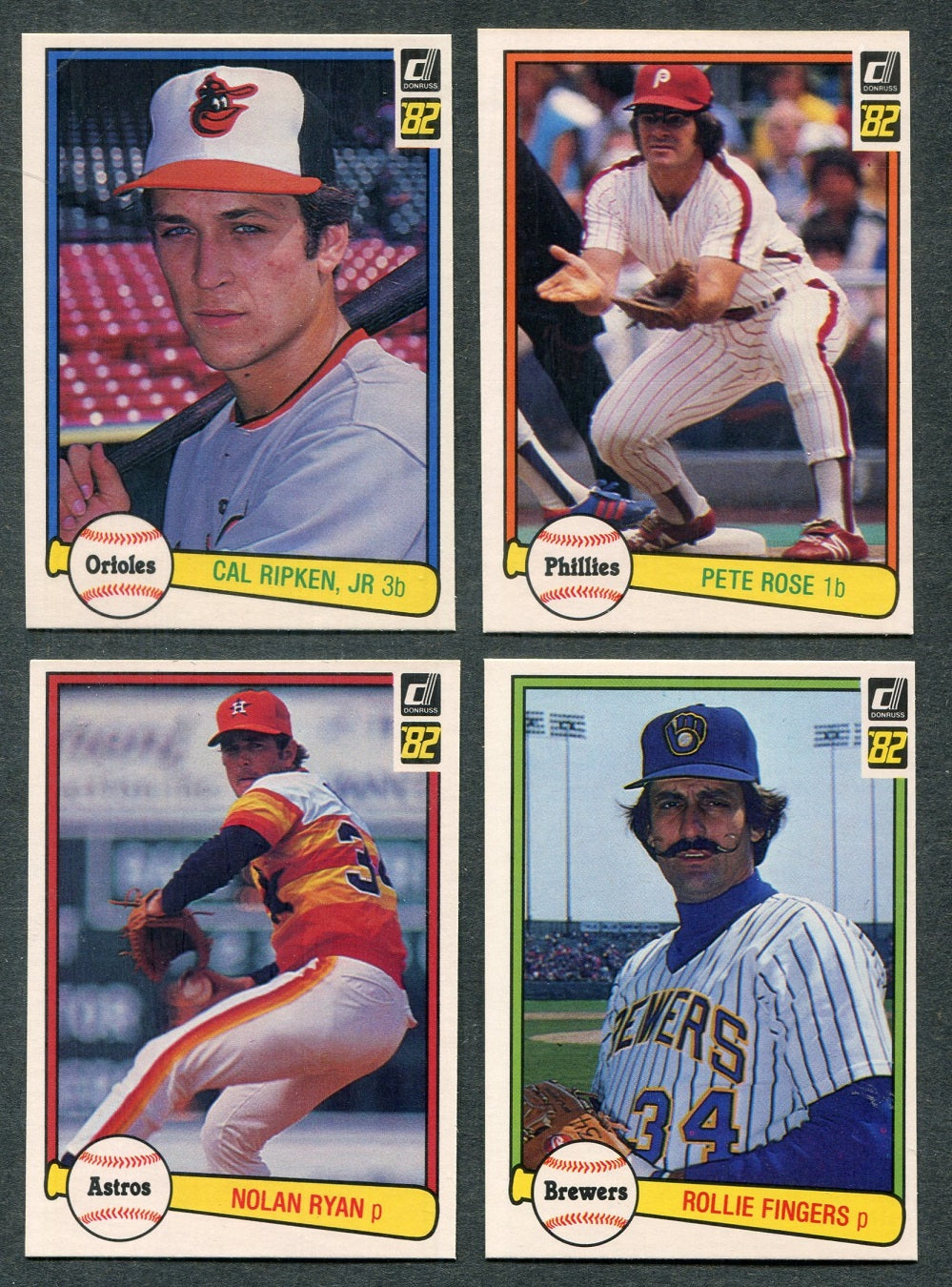 1982 Donruss Baseball Complete Set NM (660) (23-339)