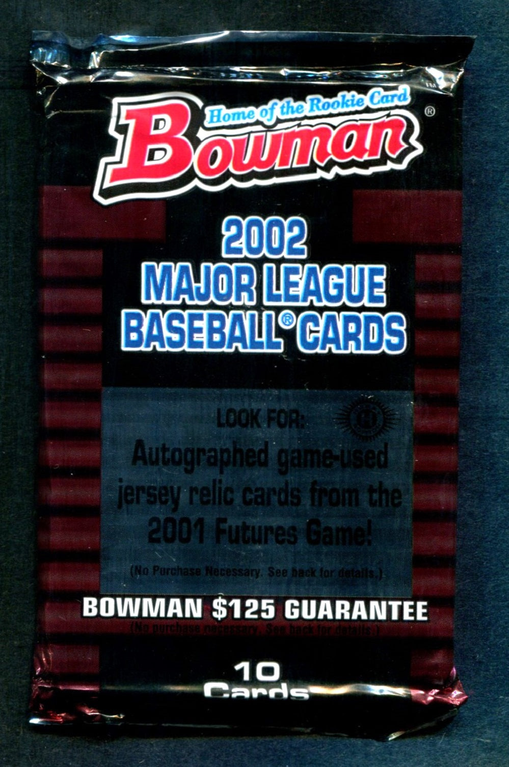 2002 Bowman Baseball Unopened Pack (Hobby) (10)