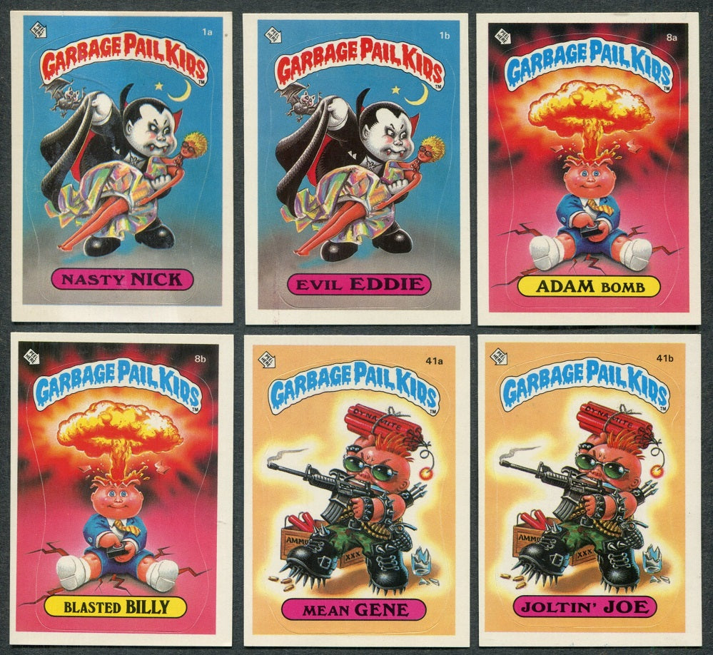 1985 Topps Garbage Pail Kids Complete Series 1 Set (Base Set) NM NM+