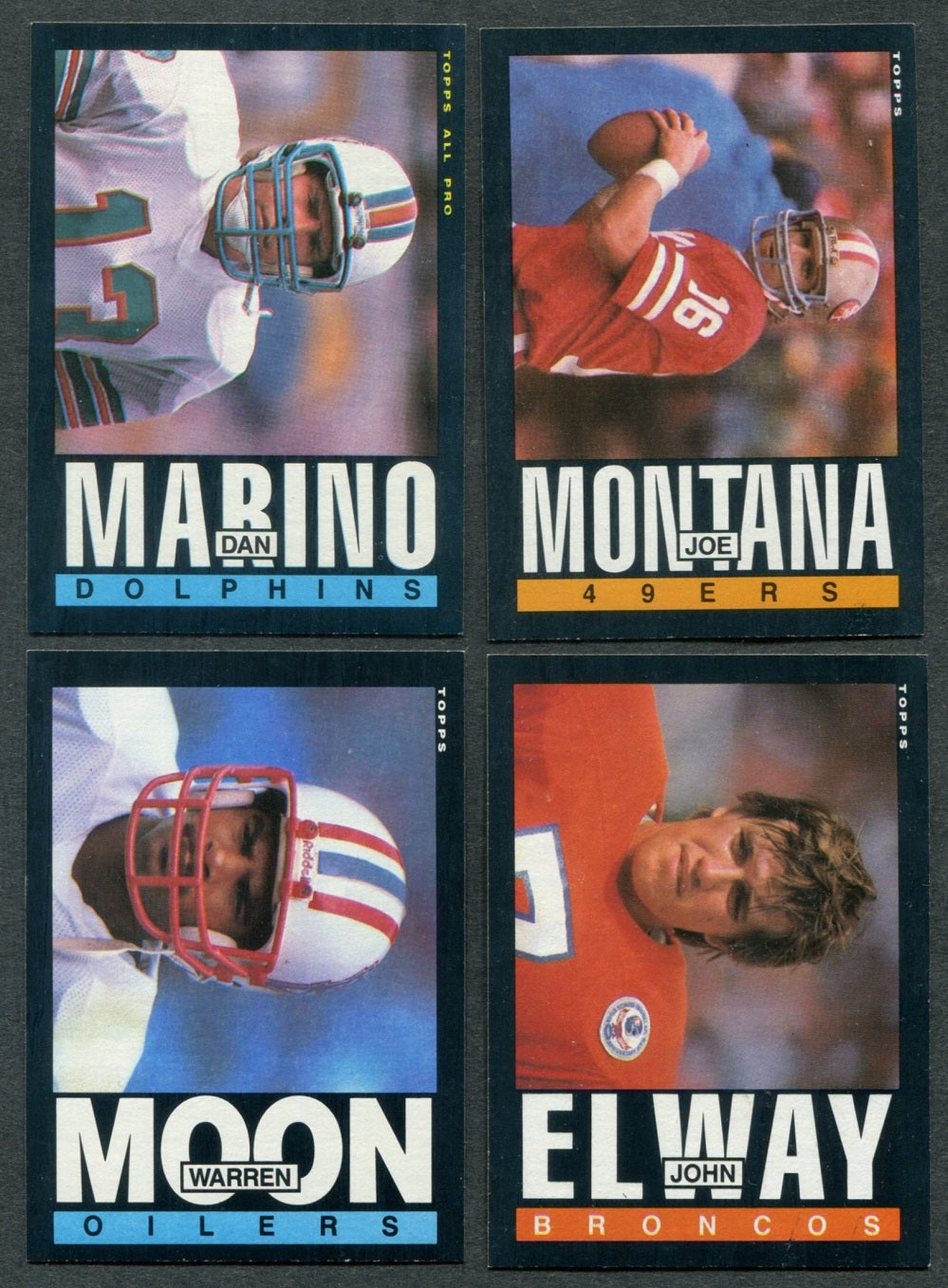 1985 Topps Football Complete Set NM NM/MT (396) (24-466)