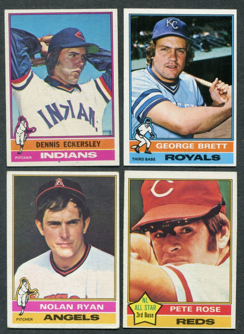 1976 Topps Baseball Complete Set EX (660) (24-455)