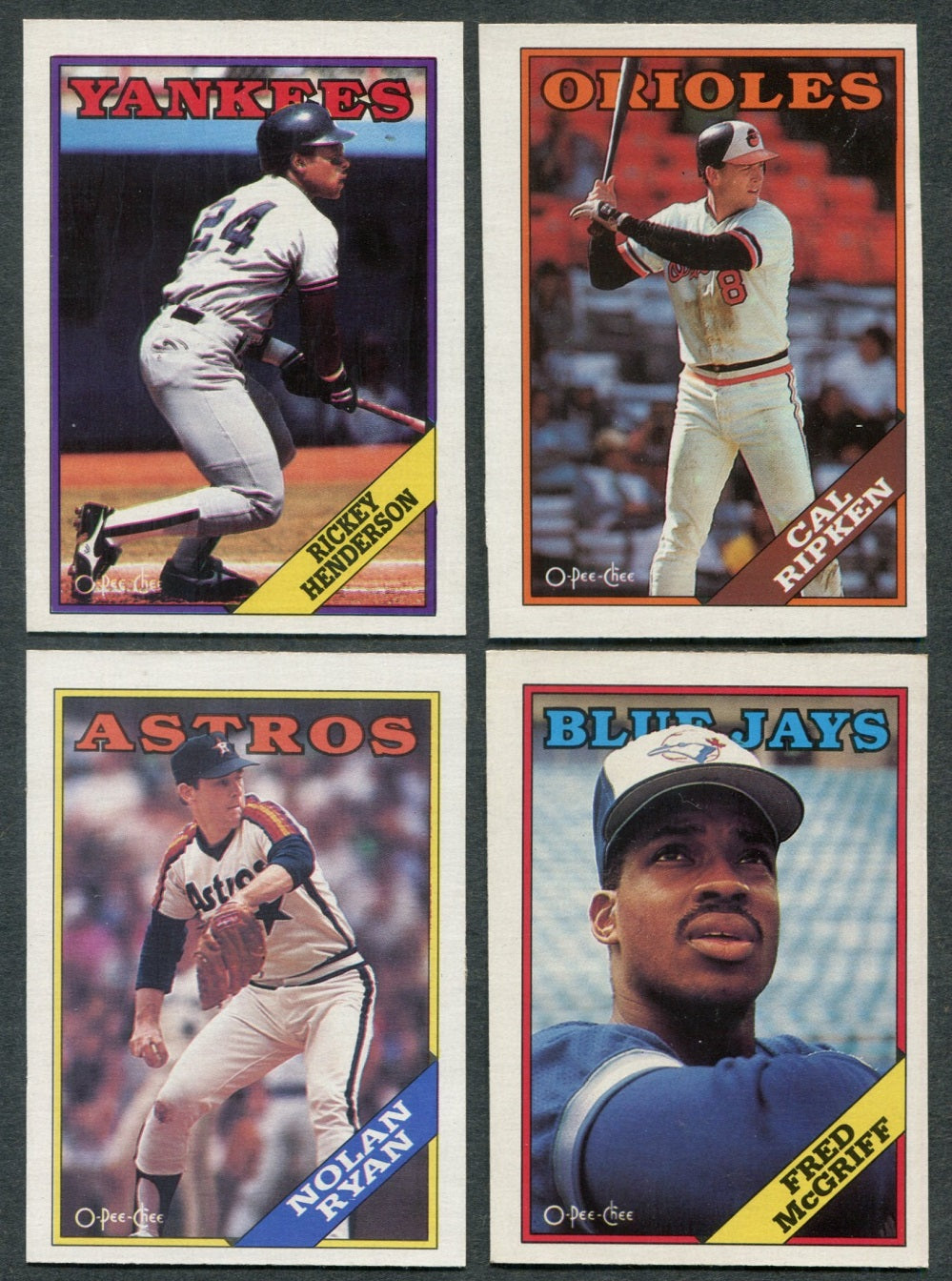 1988 OPC O-Pee-Chee Baseball Complete Set NM/MT (396) (24-474)