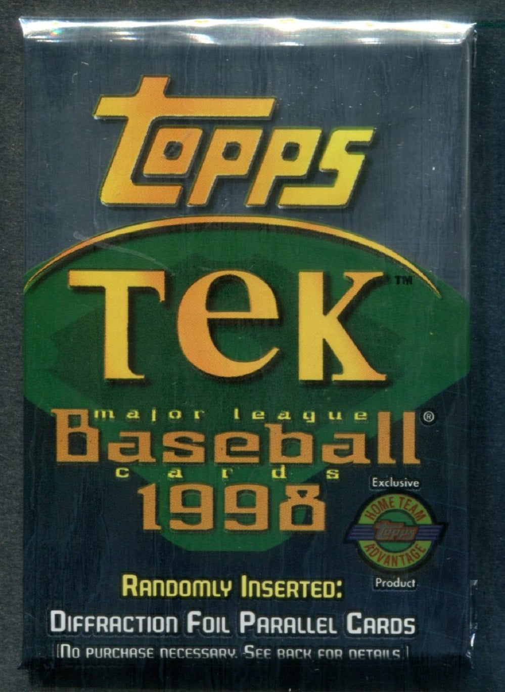 1998 Topps Tek Baseball Unopened Pack (HTA) (4)