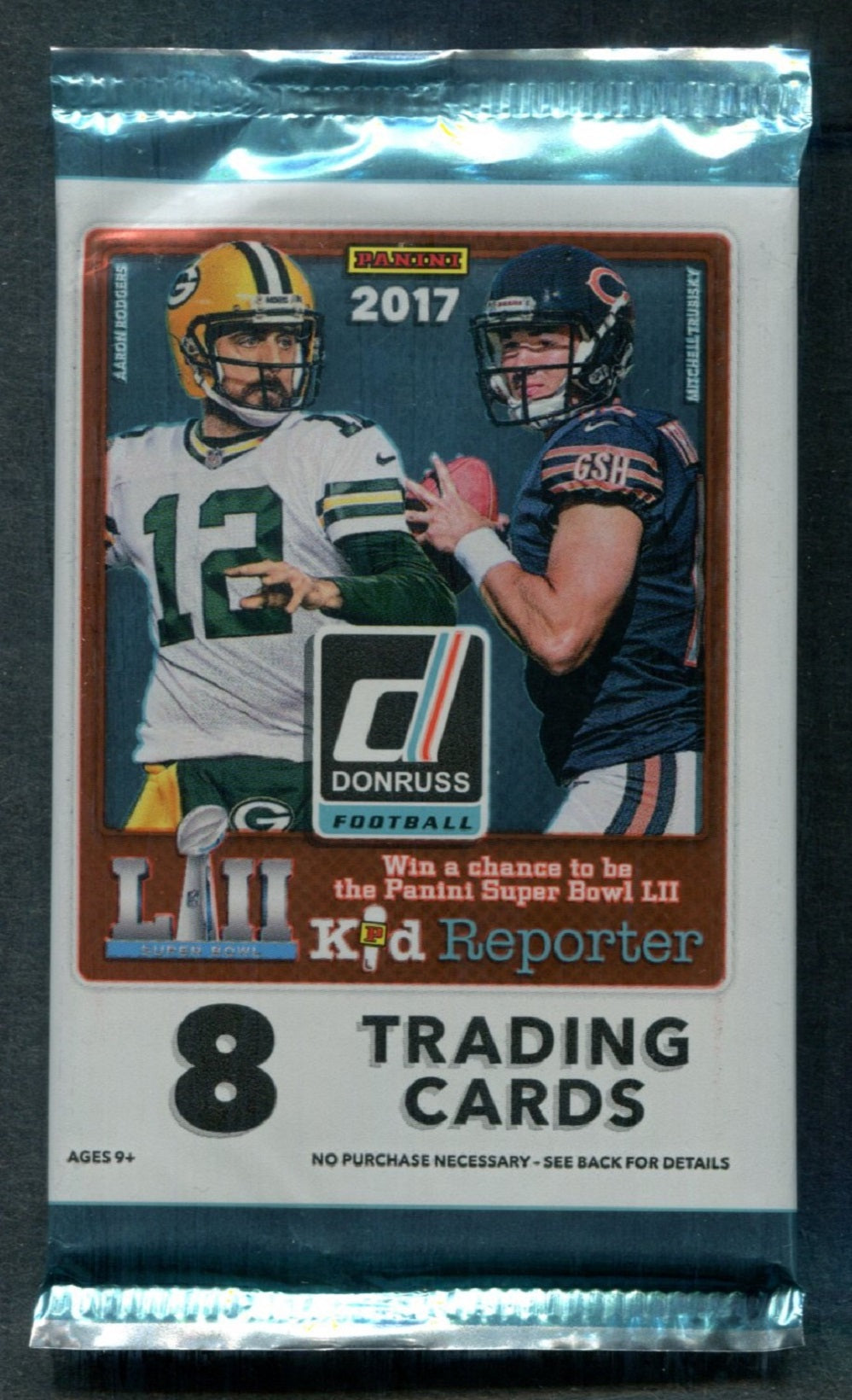 2017 Panini Donruss Football Unopened Pack (Retail) (8 Cards)