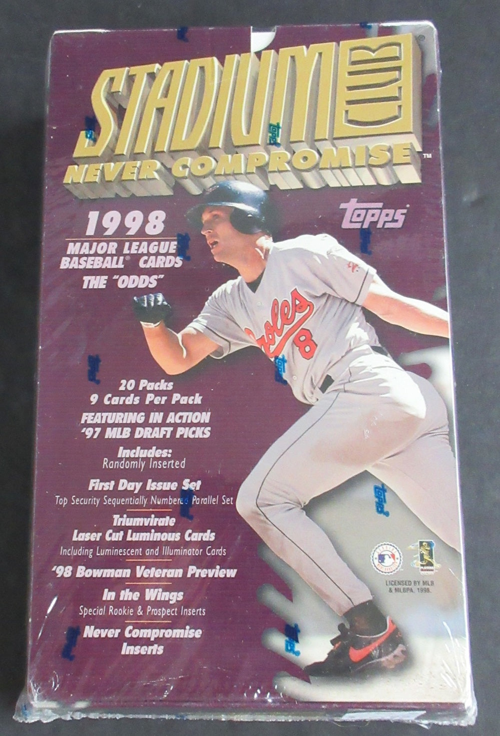 1998 Topps Stadium Club Baseball The Odds Box (Retail) (20/9)