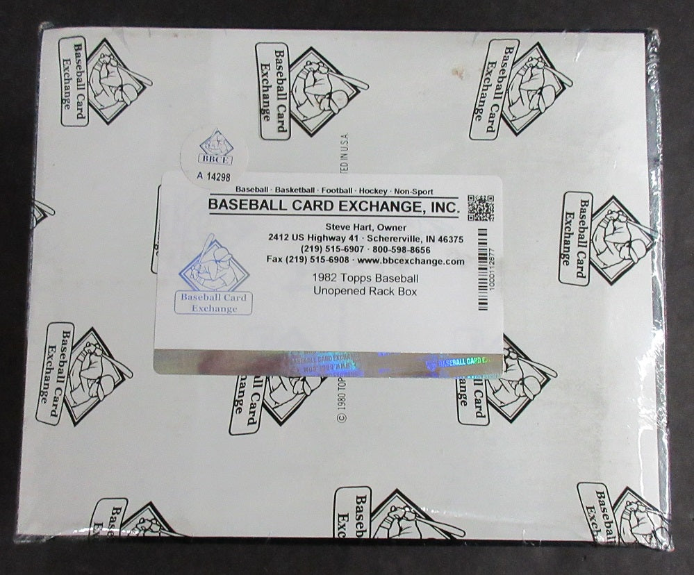1982 Topps Baseball Unopened Rack Box (BBCE)