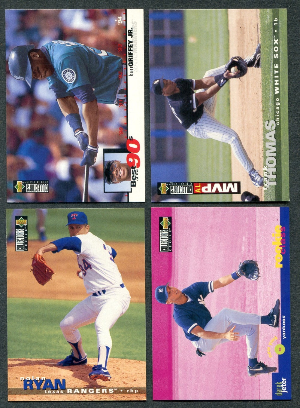 1995 Upper Deck Collector's Choice Baseball Complete Set (530)