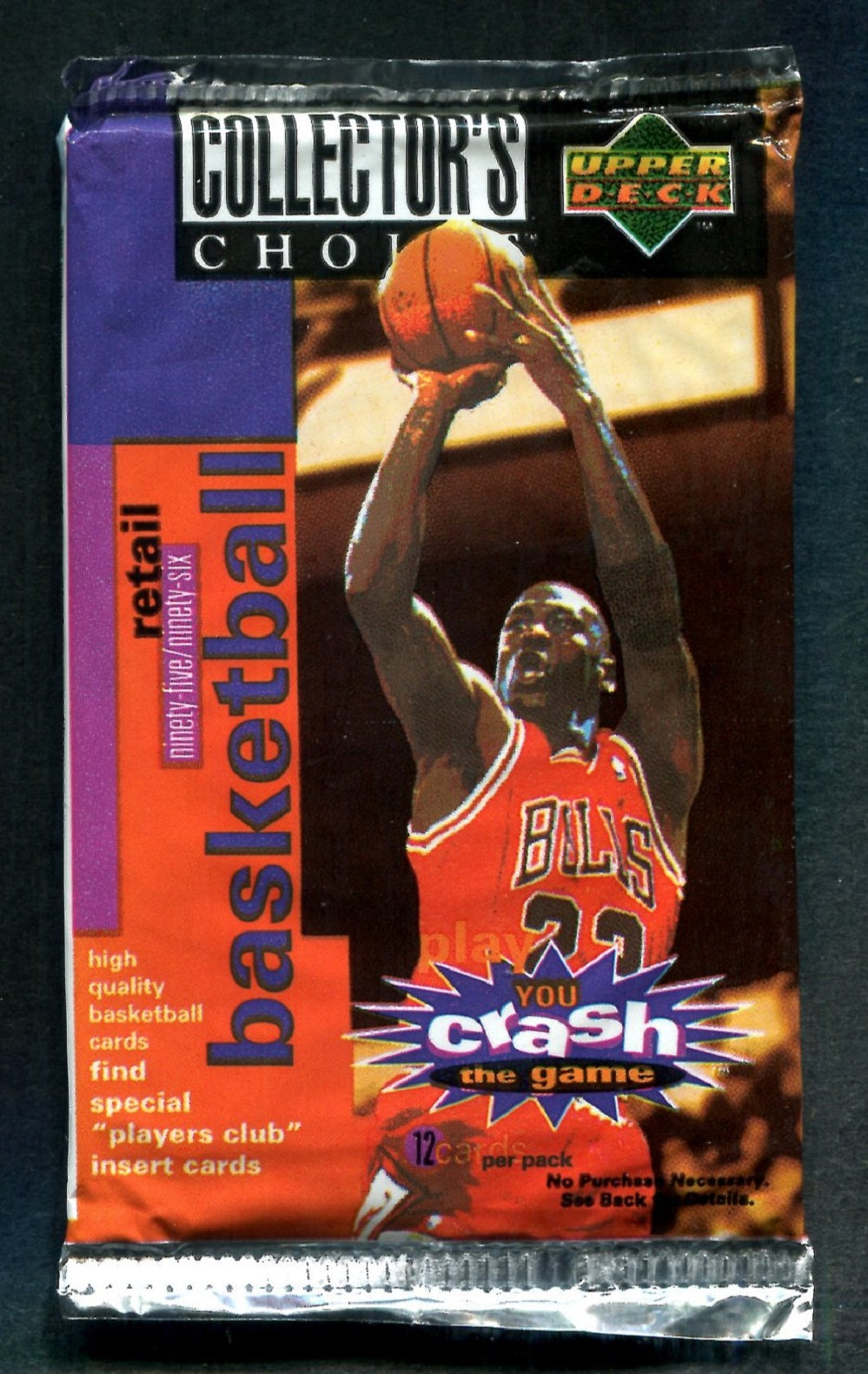 1995/96 Upper Deck Collector's Choice Basketball Unopened Series 1 Pack (Retail)