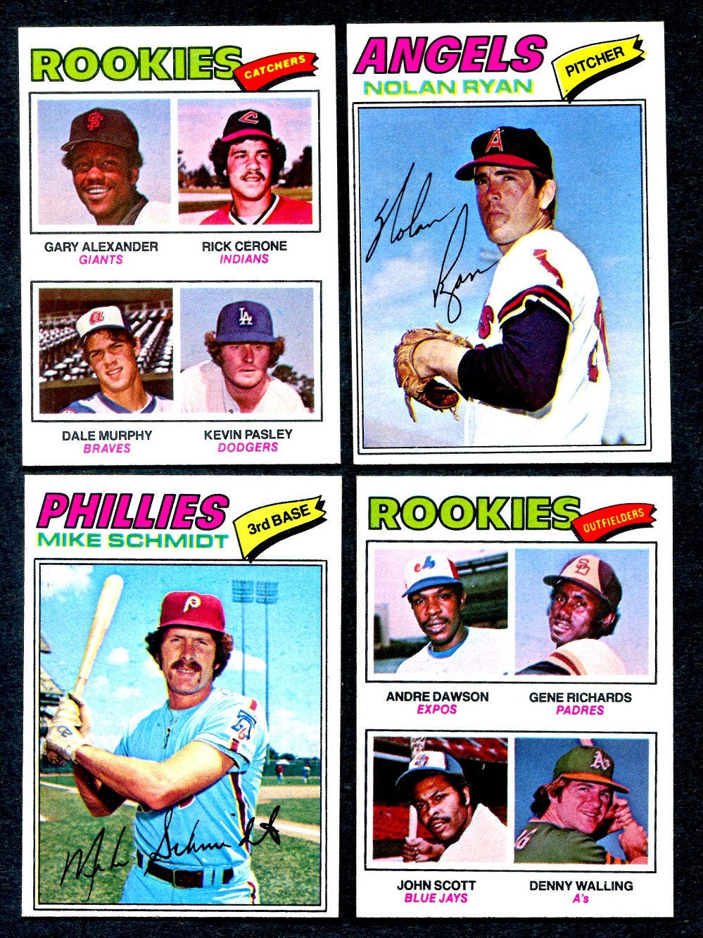 1977 Topps Baseball Complete Set EX EX/MT (660) (24-505)