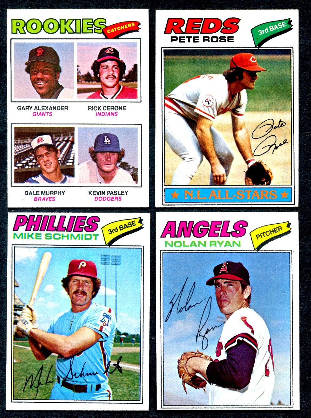 1977 Topps Baseball Complete Set EX (660) (24-510)