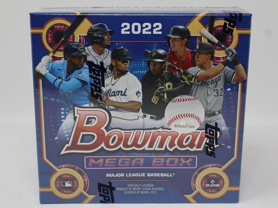 2022 Bowman Baseball Mega Box (4/10 and 2/5)
