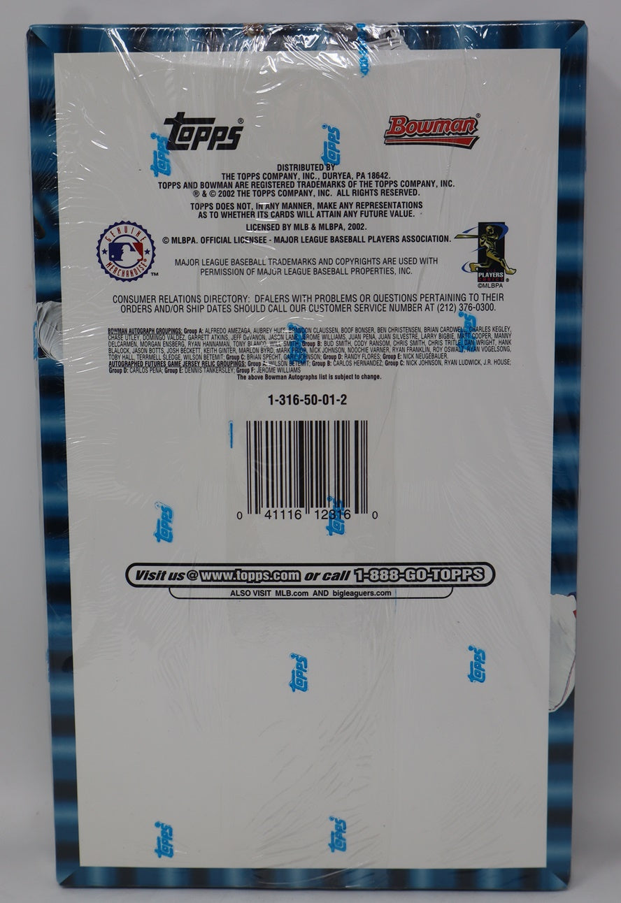 2002 Bowman Baseball Box (Hobby) (24/10)