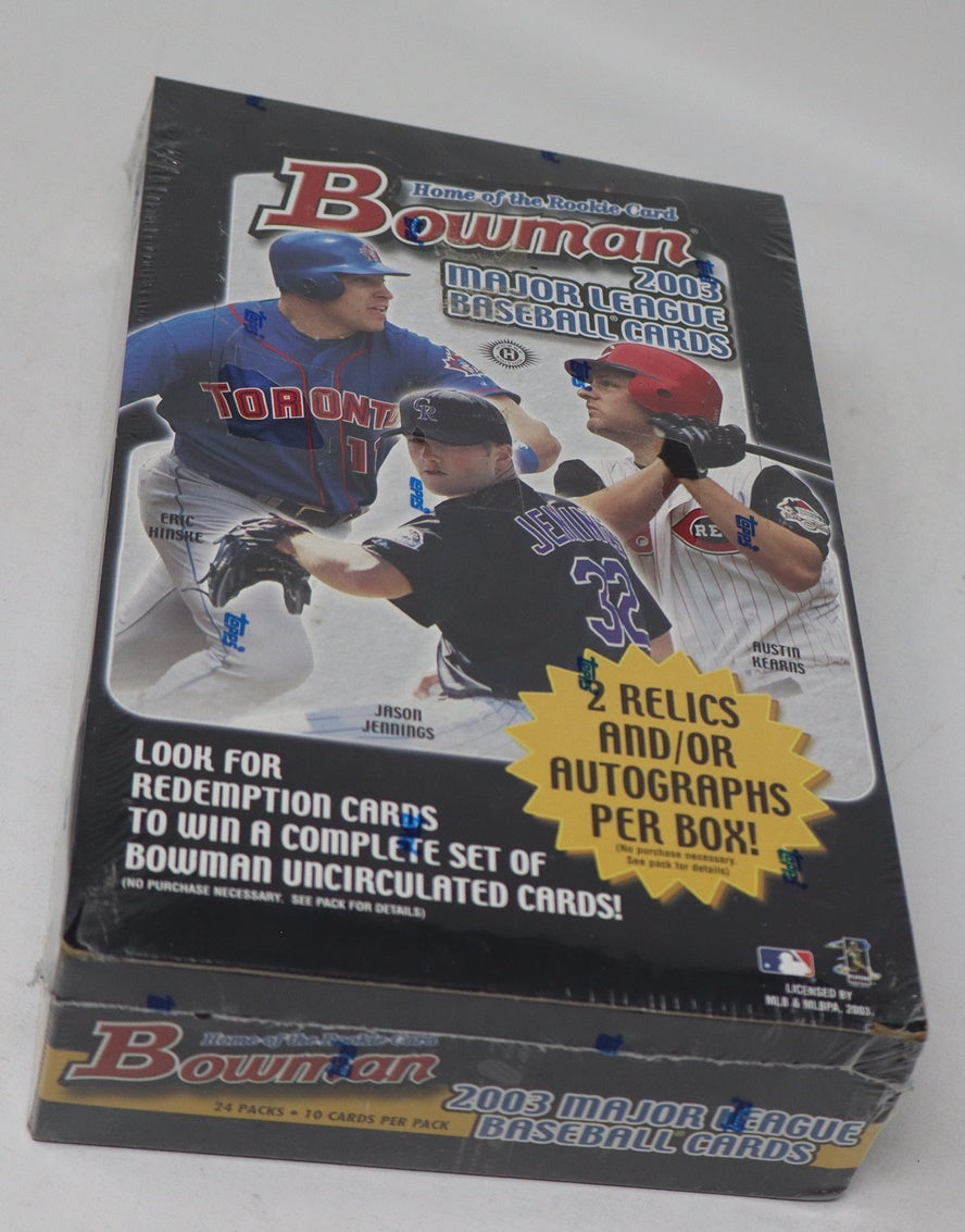 2003 Bowman Baseball Box (Hobby) (24/10)