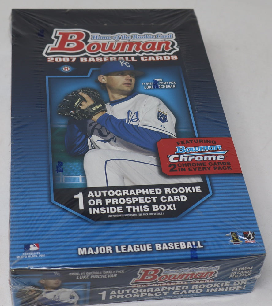 2007 Bowman Baseball Box (Hobby) (24/10)