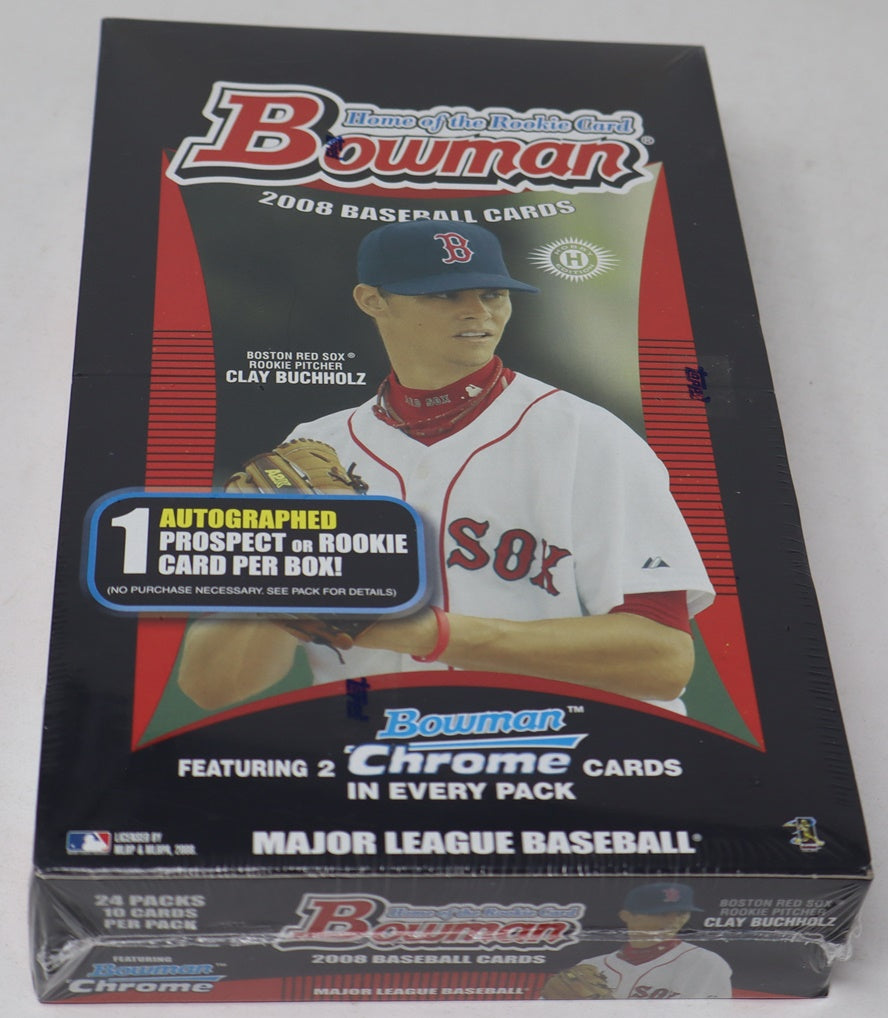 2008 Bowman Baseball Box (Hobby) (24/10)