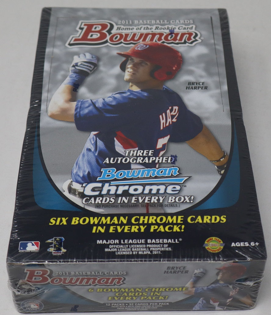 2011 Bowman Baseball Jumbo Box (HTA) (12/32)