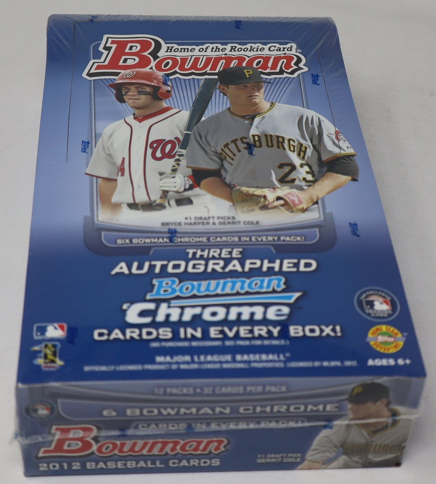 2012 Bowman Baseball Jumbo Box (HTA) (12/32)