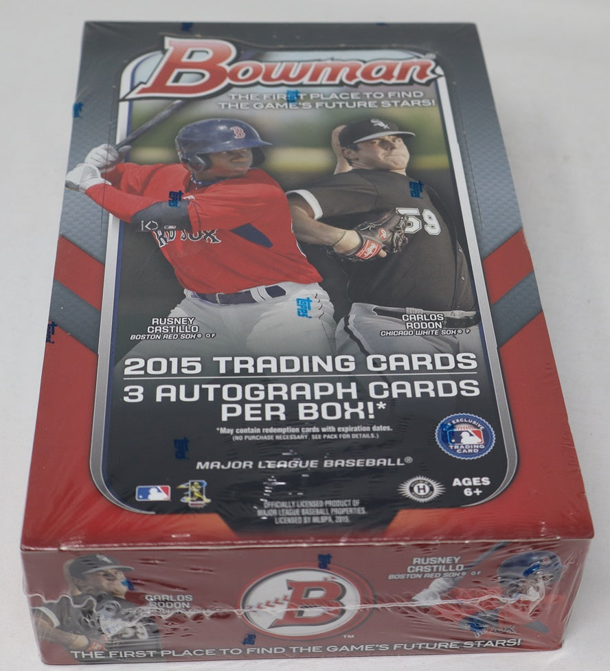 2015 Bowman Baseball Jumbo Box (Hobby) (12/32)