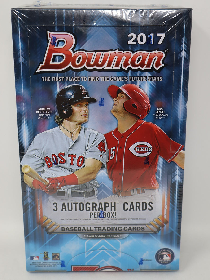 2017 Bowman Baseball Jumbo Box (Hobby) (12/32)