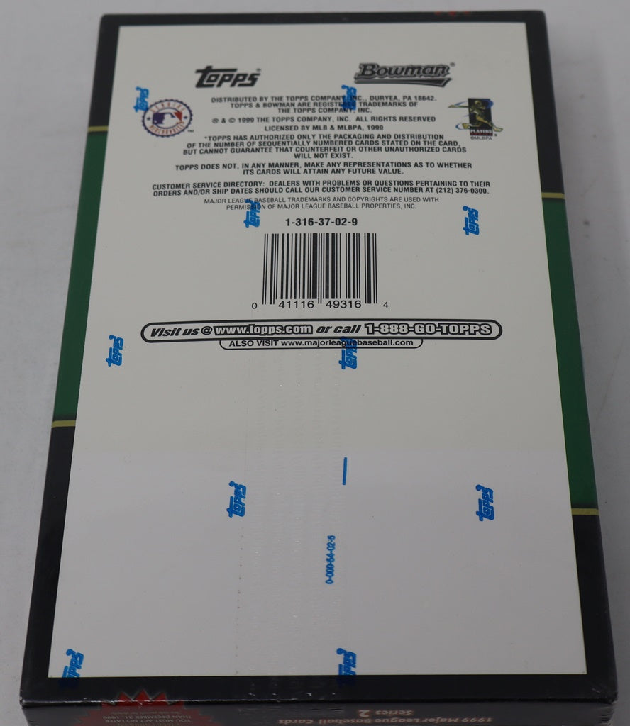 1999 Bowman Baseball Series 2 Box (Hobby) (24/10)
