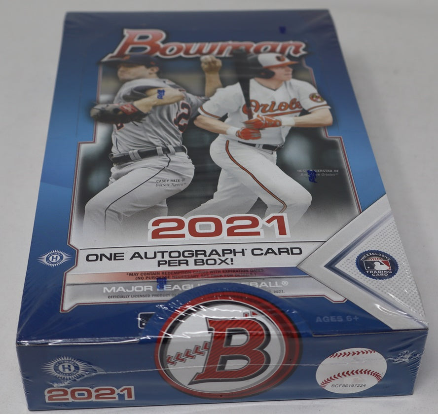 2021 Bowman Baseball Box (Hobby) (24/10)