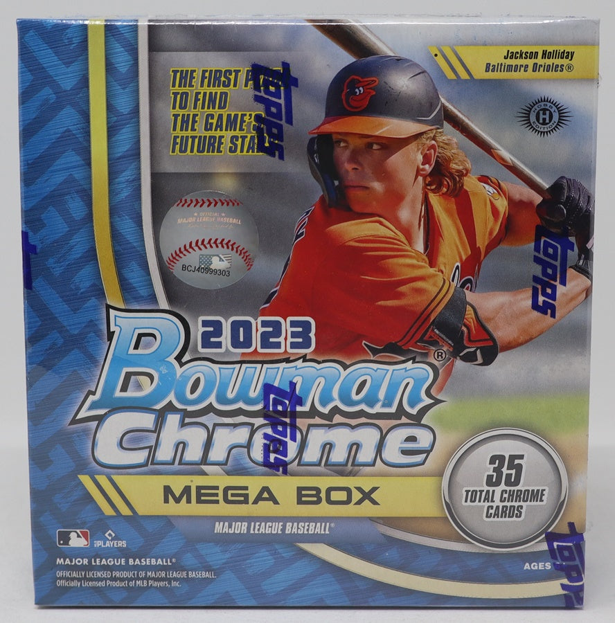 2023 Bowman Chrome Baseball Mega Box (5/5 and 2/5)