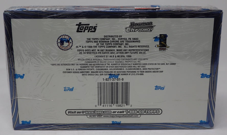 1999 Bowman Chrome Baseball Series 1 Box (Hobby) (24/4)