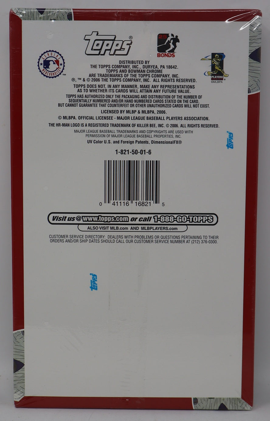 2006 Bowman Chrome Baseball Box (Hobby) (18/4)