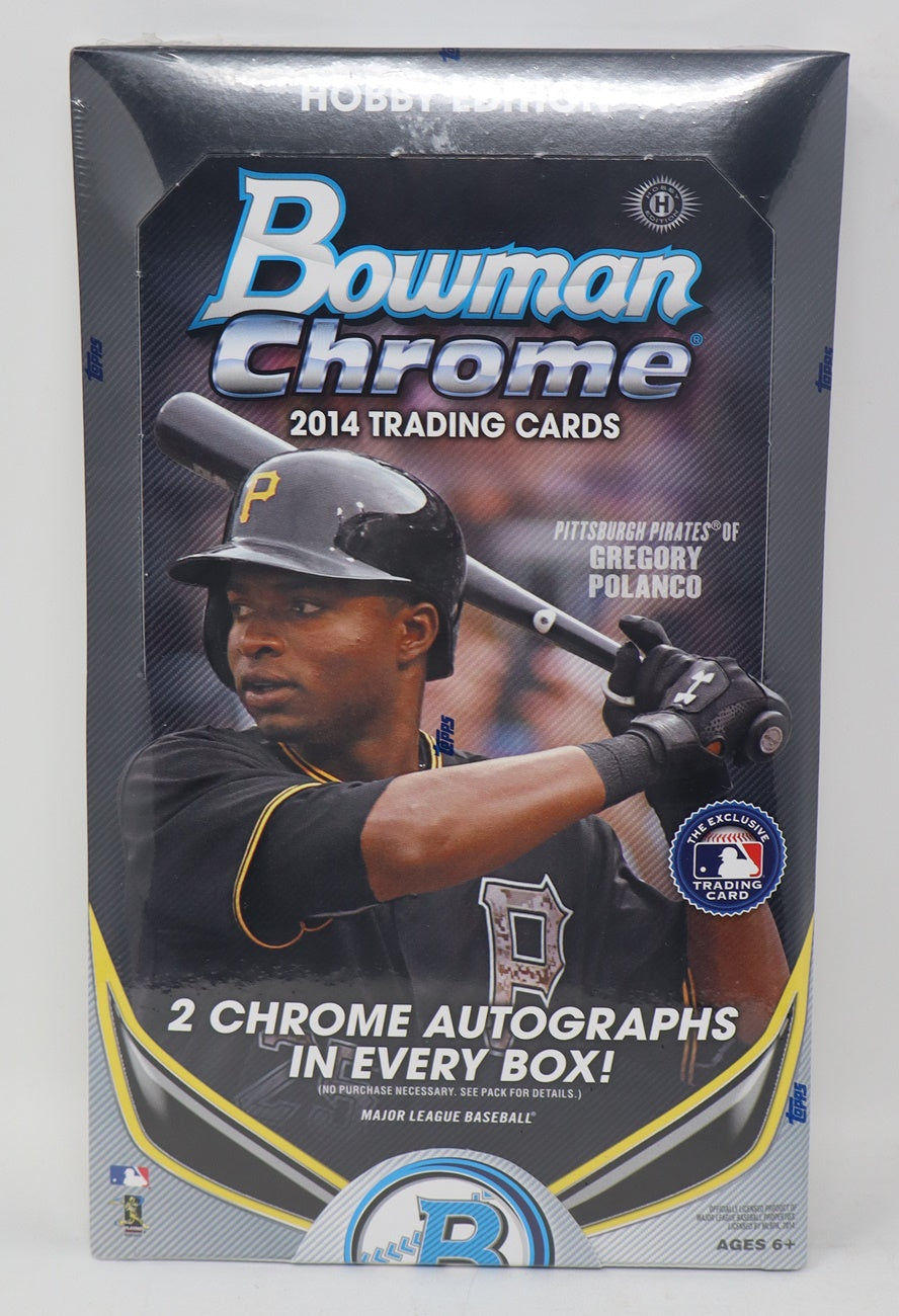 2014 Bowman Chrome Baseball Box (Hobby) (18/4)